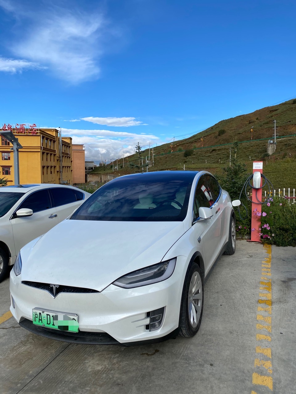 第十一站 理塘虫草大酒店目的地充，三相电，速度65km，距离上一站135km。 - 图片 1