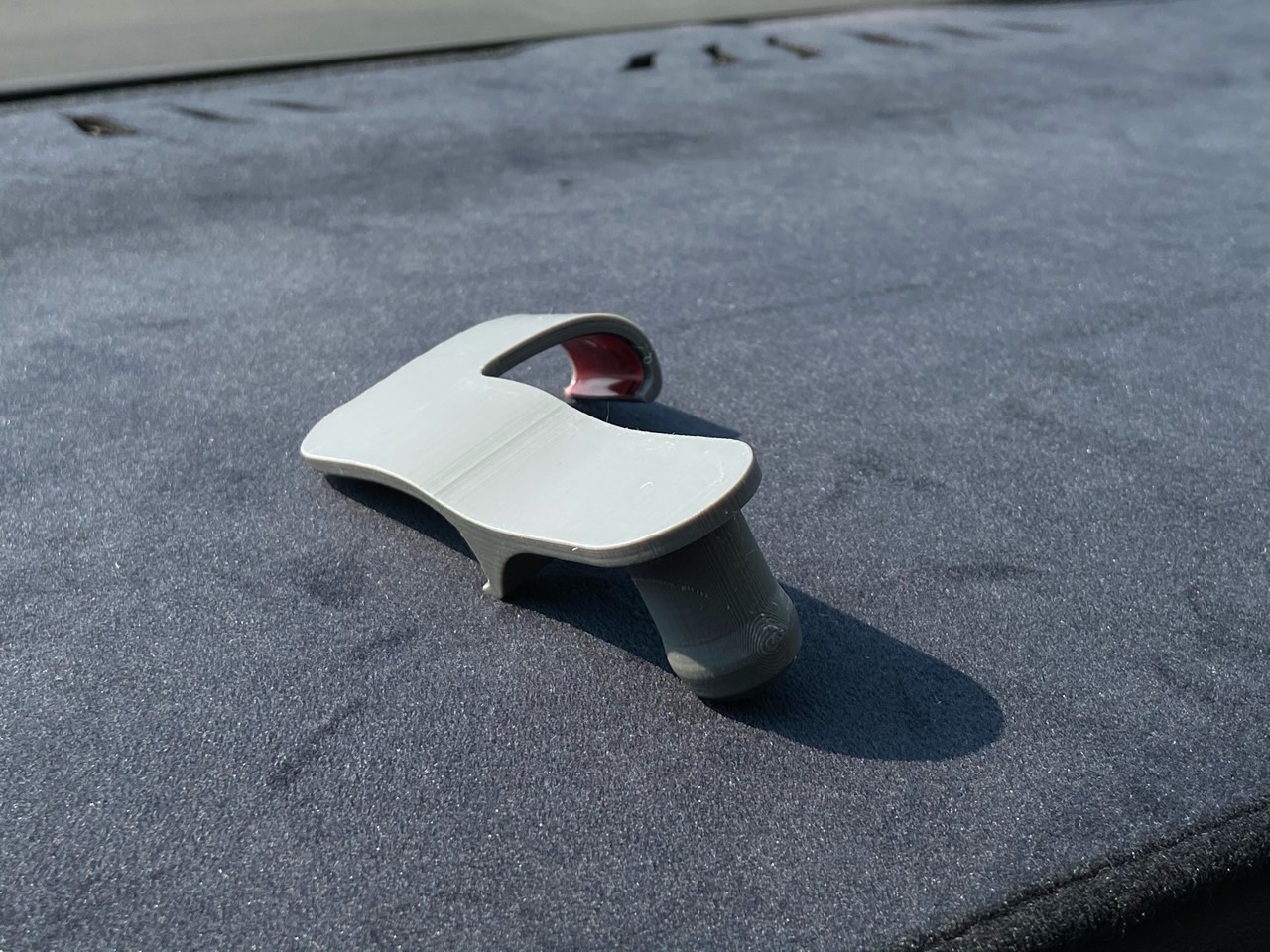 车友设计的3D打印的手机支架，实际上车还挺香，习惯右边操作，算是小特叔叔方案的一种补充方案。 - 图片 6