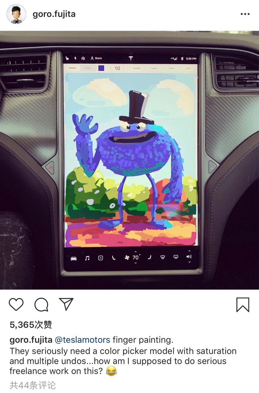 别人的用特斯拉画板创作的作品～  - 图片 1