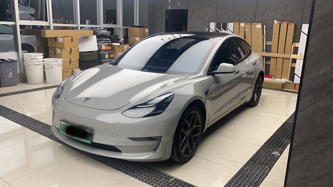 深圳giga贴的ax亚灰，真好看，提车路上，先发为敬 - 图片 1