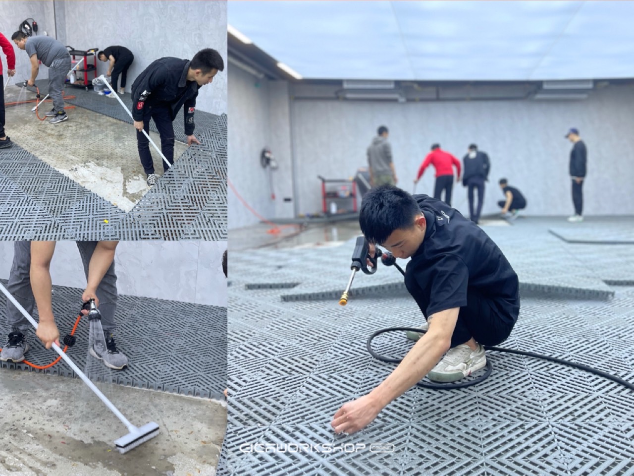 车间大扫除！
只有专业的无尘车间
才能打造专业的贴膜环境
超级车间 无可替代 - 图片 1