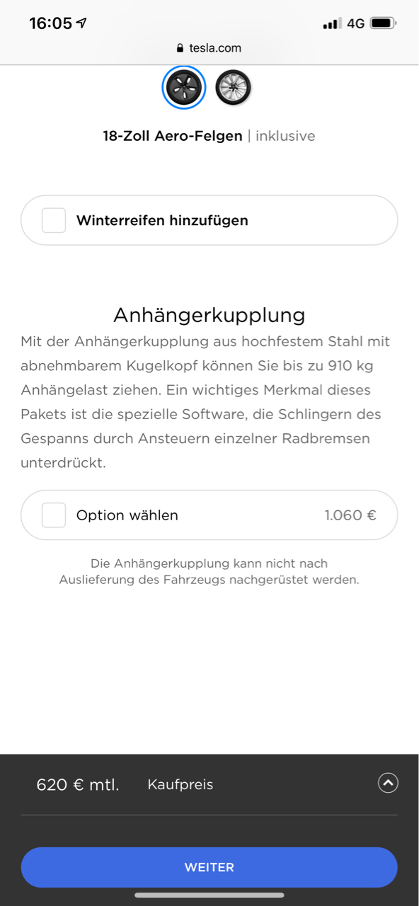 特斯拉在欧洲给 Model 3 推出拖车套件，1060欧元。暂时中国还没有得选配，估计到时候价格会是8000左右？

我的Ｘ有拖车套件，很多景区也有房车营地，但不知道广州周边哪儿有这个租呢… 想去浪个 - 图片 2